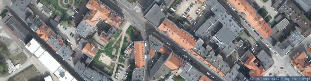 Zdjęcie satelitarne Fryzjerstwo