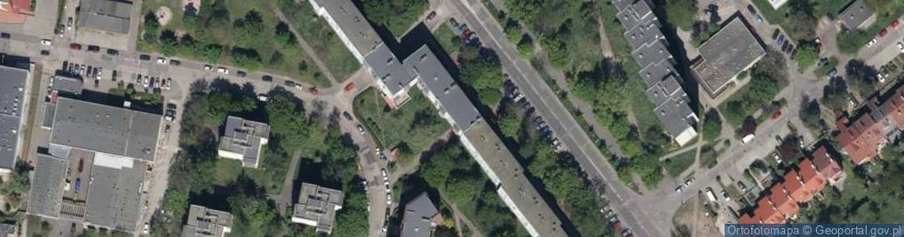 Zdjęcie satelitarne Fuerte Anna Grajeta