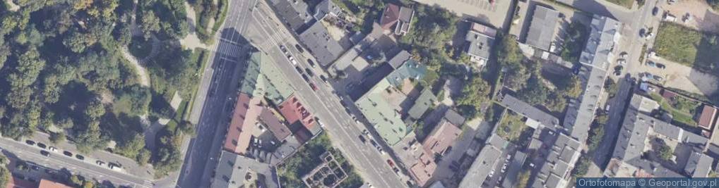 Zdjęcie satelitarne Fundacja Awiocentrum