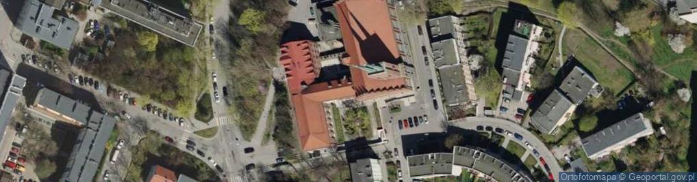 Zdjęcie satelitarne Fundacja Biblioteka Ekologiczna
