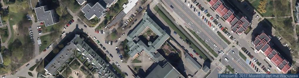 Zdjęcie satelitarne Fundacja Budowy Pomnika Jana Pawła II Na Ursynowie