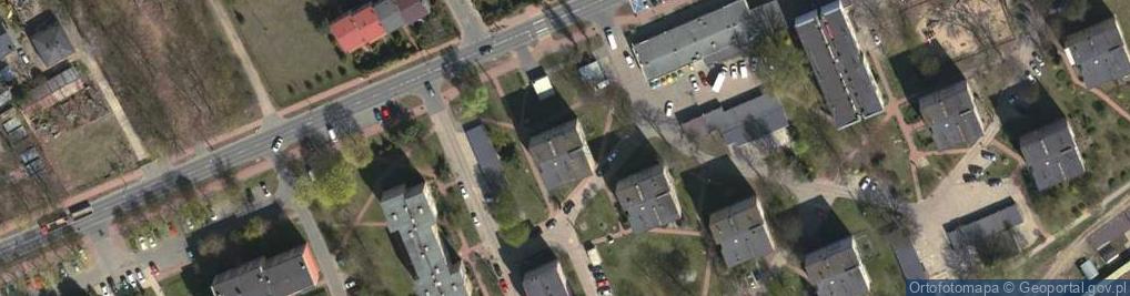 Zdjęcie satelitarne Fundacja Budowy Szkoły Podstawowej Na Osiedlu Sławek w Wołominie