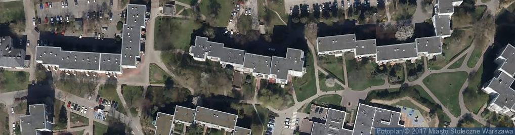 Zdjęcie satelitarne Fundacja Czapla Art