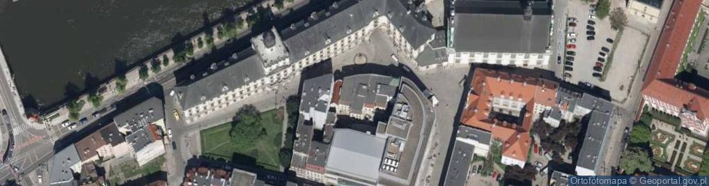 Zdjęcie satelitarne Fundacja Dla Uniwersytetu Wrocławskiego