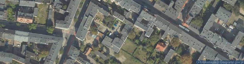 Zdjęcie satelitarne Fundacja "Farbiarnia"