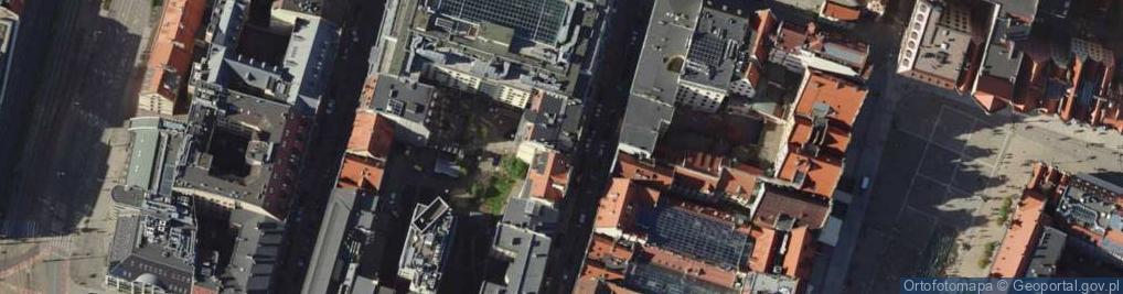 Zdjęcie satelitarne Fundacja Galerii Miejskiej we Wrocławiu