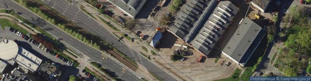 Zdjęcie satelitarne Fundacja Garaż