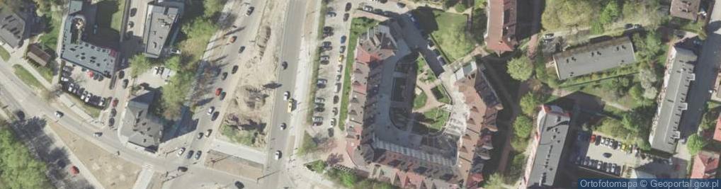 Zdjęcie satelitarne Fundacja im DR Genowefy Horubała Bielak Dla Wspierania Leczenia Pacjentów Oddziału Chorób Wewnętrznych Wojewódzkiego Szpitala Specjalistycznego w Lublinie