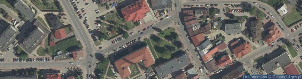 Zdjęcie satelitarne Fundacja im Jana Pawła II w Lubaczowie