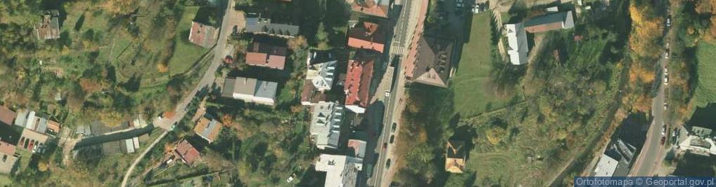 Zdjęcie satelitarne Fundacja Krynickie Zdroje