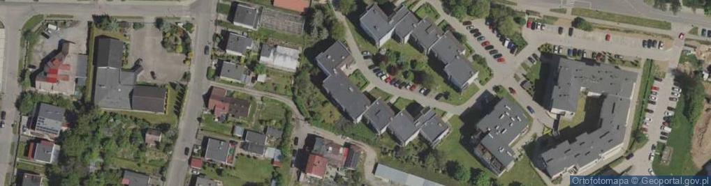 Zdjęcie satelitarne Fundacja Marcel Pomoc Dzieciom i Młodzieży Poszkodowanym w Wypadkach Samochodowych