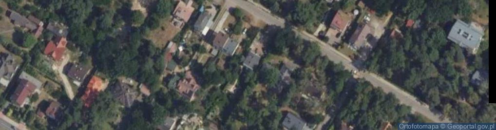 Zdjęcie satelitarne Fundacja Niepodległa Rzeczpospolita Kampinoska