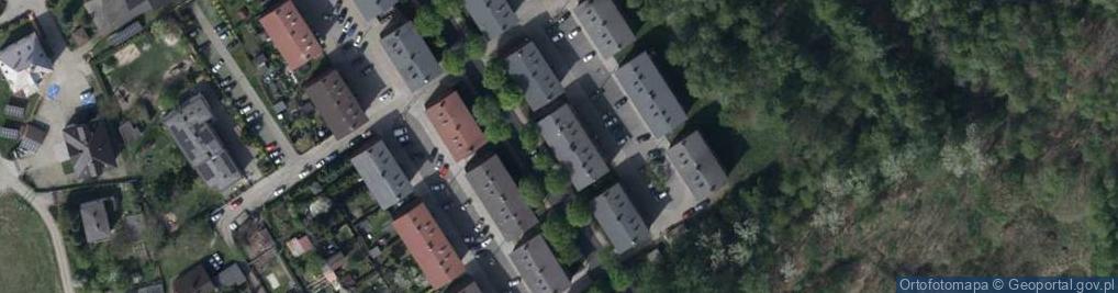 Zdjęcie satelitarne Fundacja Ochrony Zdrowia i Pomocy Społecznej Kopalni Węgla Kamiennego Chwałowice