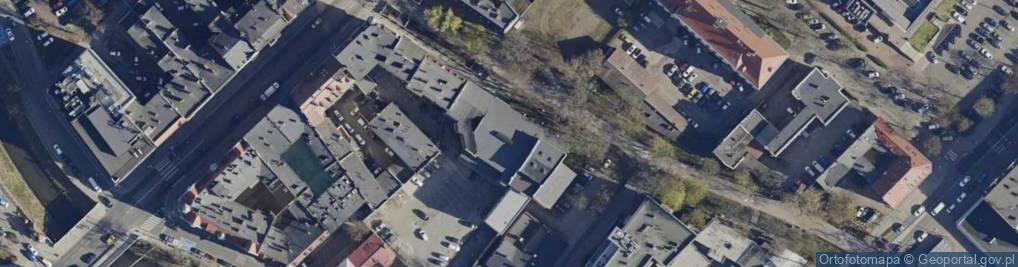 Zdjęcie satelitarne Fundacja Odbudowy Teatru Miejskiego w Gliwicach