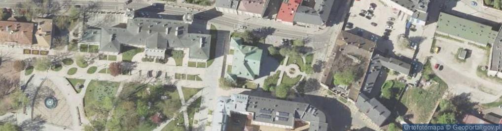 Zdjęcie satelitarne Fundacja Polskiej Akademii Nauk w Lublinie