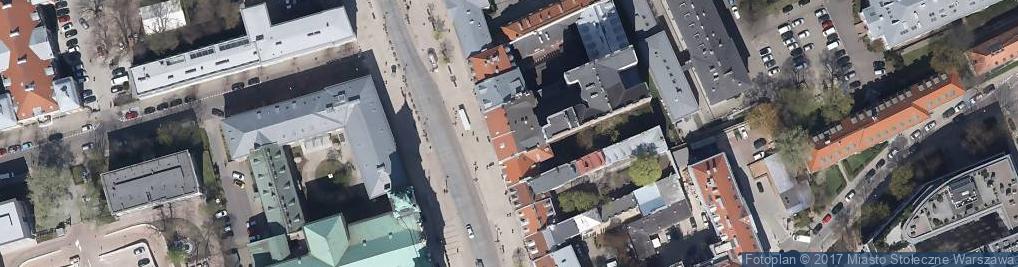 Zdjęcie satelitarne Fundacja Polskiej Sztuki Nowoczesnej