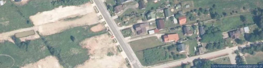 Zdjęcie satelitarne Fundacja Pomnik Mauzoleum w Michniowie