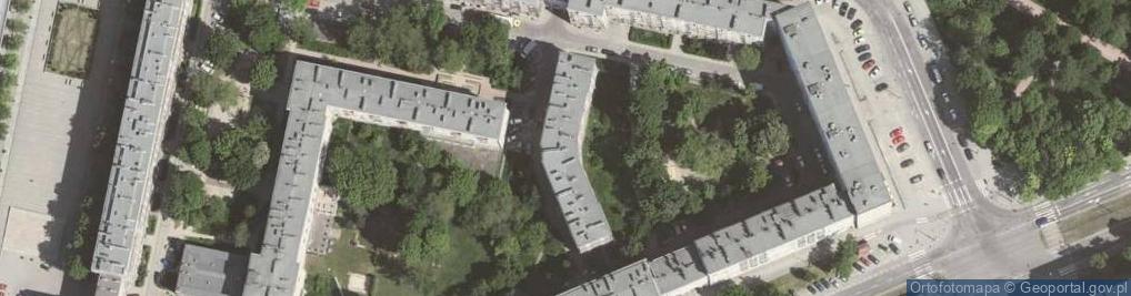 Zdjęcie satelitarne Fundacja Pomoc Krakowskiemu Hospicjum