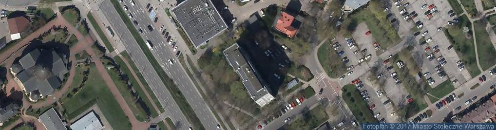 Zdjęcie satelitarne Fundacja Rozwoju Kultury Żydowskiej w Polsce