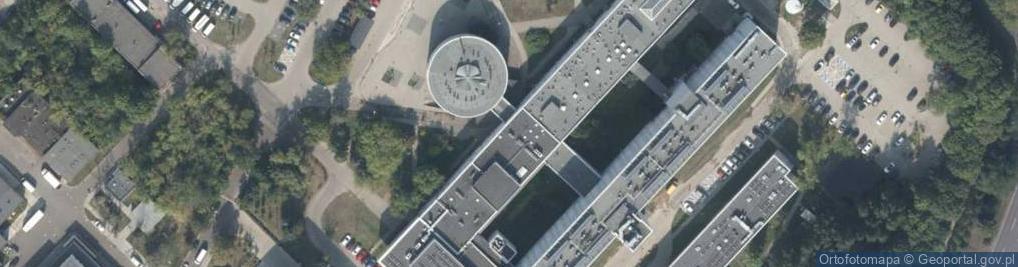 Zdjęcie satelitarne Fundacja Rozwoju Neurologii Wojewódzkiego Szpitala Zespolonego w Poznaniu