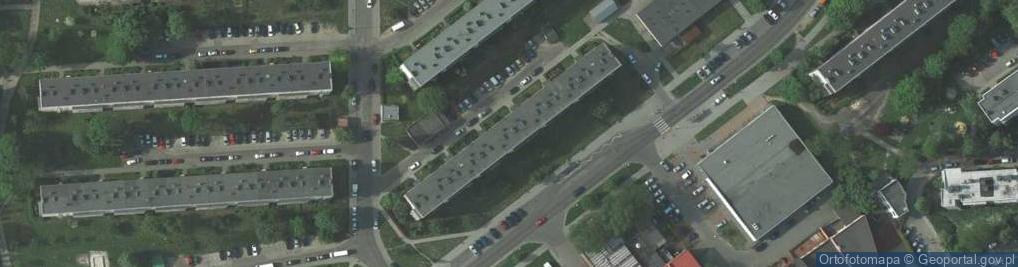 Zdjęcie satelitarne Fundacja Rozwoju Ochrony Przeciwpożarowej