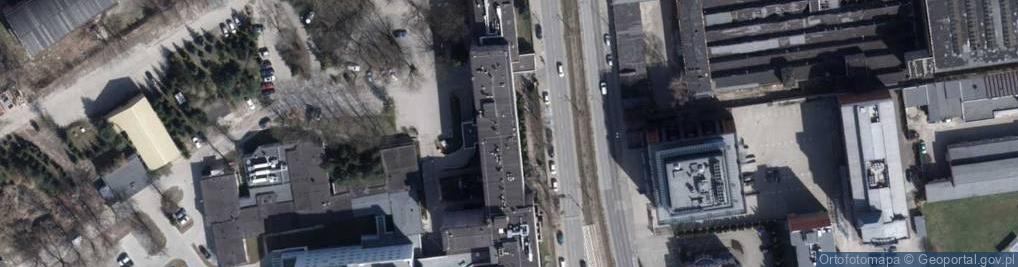 Zdjęcie satelitarne Fundacja Rozwoju Uniwersyteckiego Szpitala Klinicznego nr 2 im Wojskowej Akademii Medycznej w Łodzi Pro Cordis