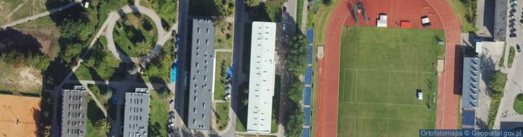 Zdjęcie satelitarne Fundacja Samorządu Studentów Uniwersytetu Warmiń Sko Mazurskiego