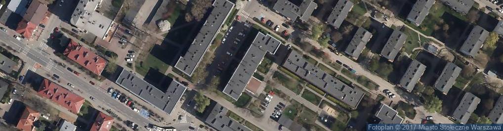 Zdjęcie satelitarne Fundacja Szarych Szeregów i Armii Krajowej im Mariana Syty PS Słoń