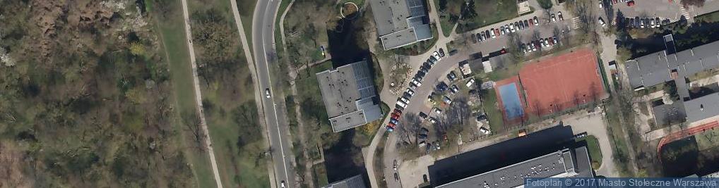 Zdjęcie satelitarne Fundacja Szkoła Jazdy Konnej Służewiec