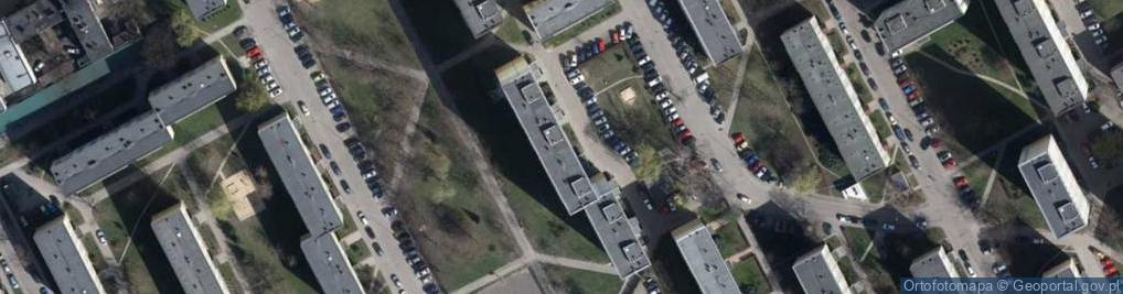 Zdjęcie satelitarne Fundacja Tkalnia