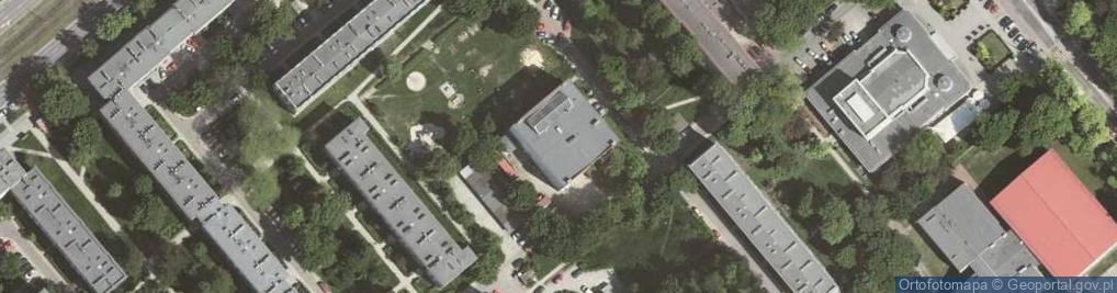 Zdjęcie satelitarne Fundacja Ukryte Skrzydła w Krakowie