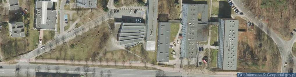 Zdjęcie satelitarne Fundacja Uniwersytetu Zielonogórskiego Na Rzecz Parku Naukowo Technologicznego