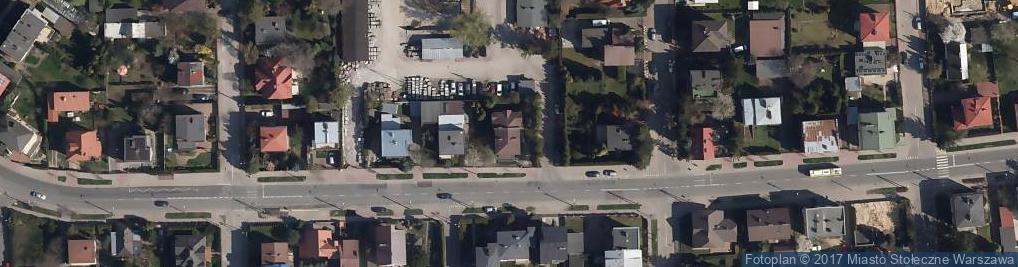 Zdjęcie satelitarne Fundacja Wspierania Szachów w Ursusie