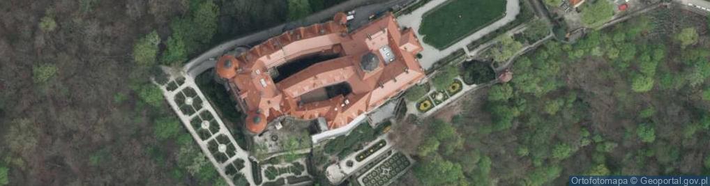 Zdjęcie satelitarne Fundacja Zamku Książ