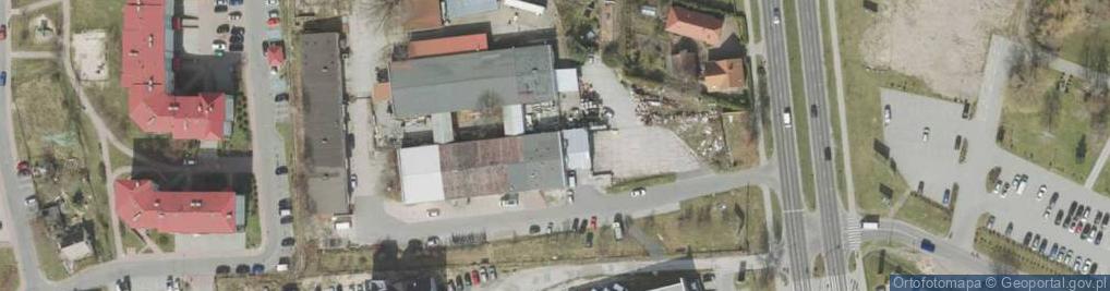 Zdjęcie satelitarne Furta Bramy Ogrodzenia