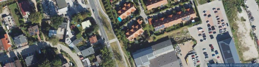 Zdjęcie satelitarne G Gaz Marcin Wojewoda Usługi Projektowo-Techniczne w Budownictwie