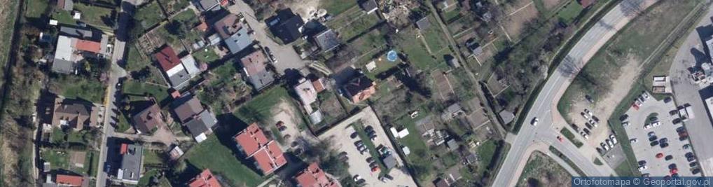Zdjęcie satelitarne Ga Ro Skład Materiałów Drzewnych i Budowlanych
