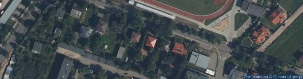 Zdjęcie satelitarne Gabinet Lekarski Lek Med Elżbieta Wierzbicka Kiciak w Sokołowie PD