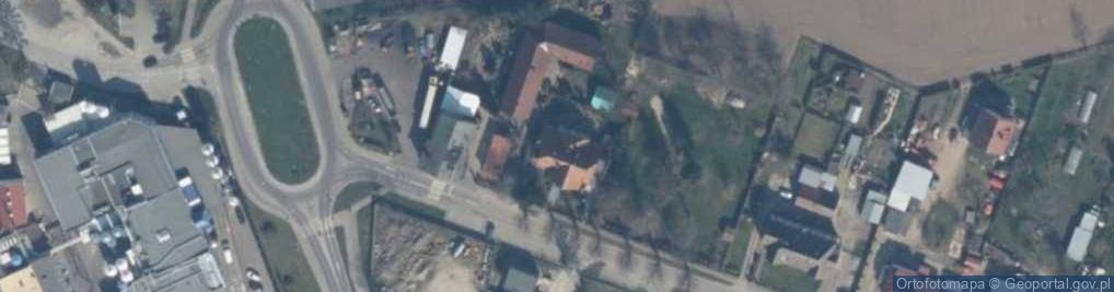Zdjęcie satelitarne Gabinet Lekarza Rodzinnego w Gościnie nr 1 Małgorzata Wiśniewska