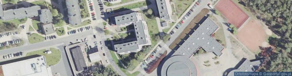 Zdjęcie satelitarne Gabinet Masażu Leczniczego i Profilaktycznego Leszno