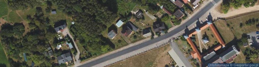 Zdjęcie satelitarne Gabryś Usługi Handlowe i Pośrednictwo
