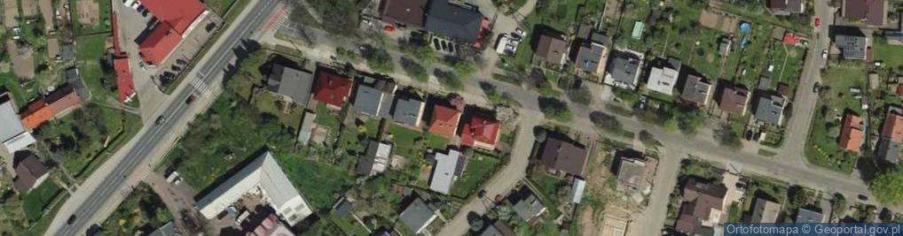 Zdjęcie satelitarne Gacek Ludwika Przetwórstwo Tworzyw Sztucznych Ludwika Gacek