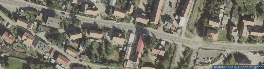Zdjęcie satelitarne Gączarek Ł., Łagiewniki