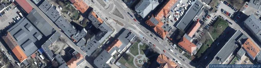 Zdjęcie satelitarne Gądek E.Sklep