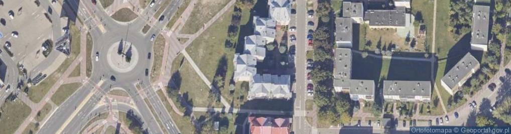 Zdjęcie satelitarne Gągol Niepubliczny Zakład Opieki Zdrowotnej Pielęgniarstwo Środowiskowe Chrzanowska Gągol Michałowska