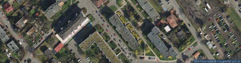 Zdjęcie satelitarne Gaja Budowa Terenów Zieleni Roboty Drogowe Usługi i Wynajem Sprzętu