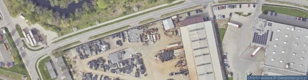 Zdjęcie satelitarne Gaja Narzędzia Józef Machacki Jolanta Machacka