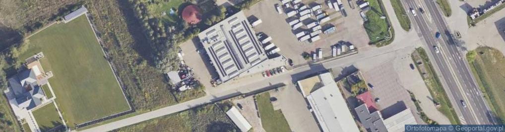 Zdjęcie satelitarne Gajda Truck Center