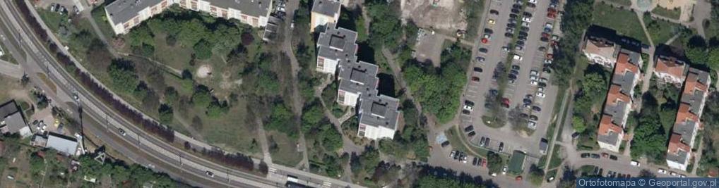 Zdjęcie satelitarne Gajek T., Wrocław