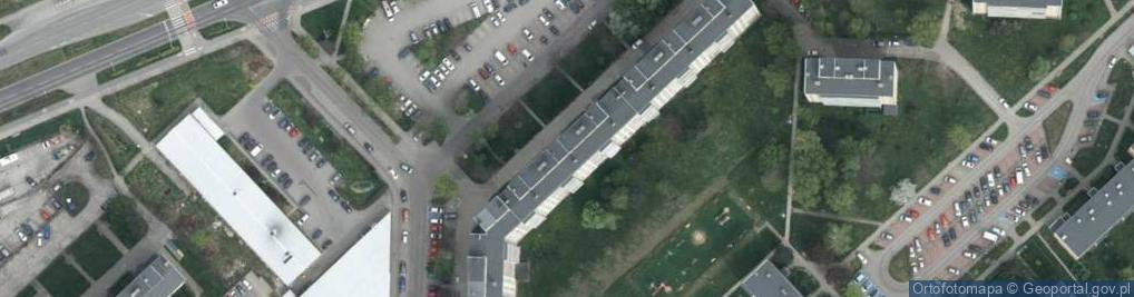 Zdjęcie satelitarne Gajosz A.Przedstawiciel, Wałbrzych